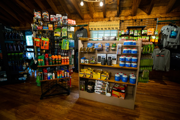 Lewis Mountain Cabins store interior